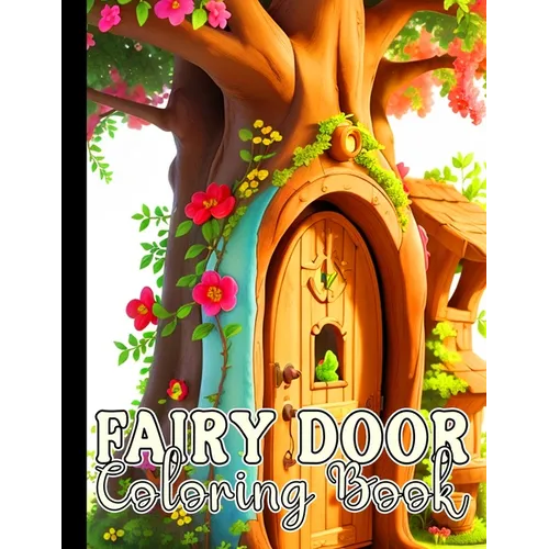 Fairy Door Coloring Book