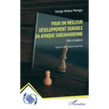Pour un meilleur développement durable en Afrique subsaharienne: Pistes et analyses