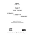 Sbek Thom: Khmer Shadow Theater