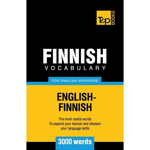 Finnish vocabulary for English speakers - 3000 words