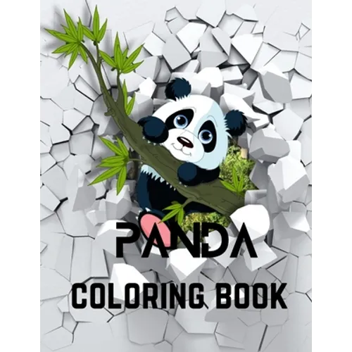 Panda coloring book: A Coloring Book of 35 Unique Panda Coe Stress relief Book Designs Paperback