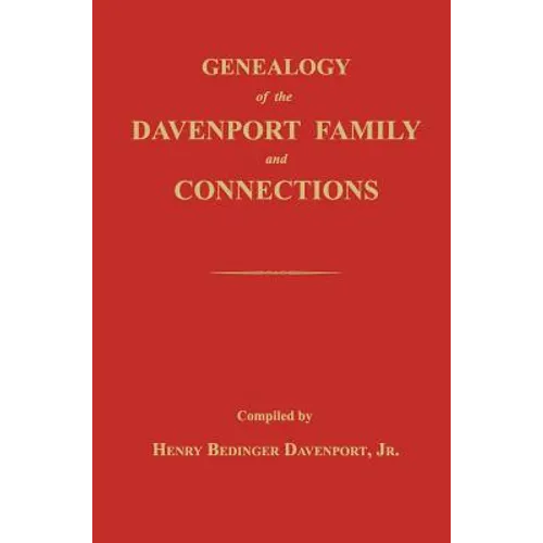Genealogy of the Davenport Family and Connections