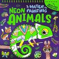 Neon Water Painting Animals: Mess Free Activity Book