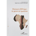 Discours d'Afrique: le genre en question