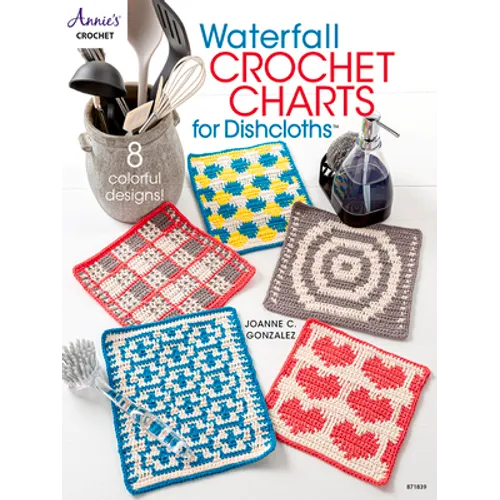 Waterfall Crochet Charts for Dishcloths
