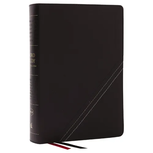 Nkjv, Word Study Reference Bible, Bonded Leather, Black, Red Letter, Comfort Print: 2,000 Keywords That Unlock the Meaning of the Bible