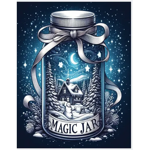 magic jar: an adult coloring book featuring whimsical jars with fun fantasy characters, adorable animals and magical scenes for a