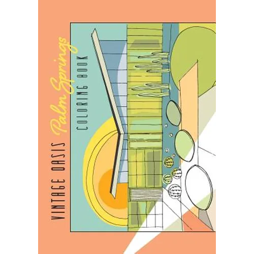 Vintage Oasis Palm Springs Coloring Book