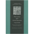 Observations Upon Liberal Education, in All Its Branches