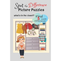 Spot the Difference Picture Puzzles "What's in the closet? " Find 5 Differences vol.85: Children Activities Book for Kids Age 3-8, Boys and Girls Acti