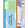 Handwriting Practice Workbook - The Lord's Prayer - Christian Prayers - Print, Level 1: Learn by Handwriting. Children and Adults - PNCP1LE
