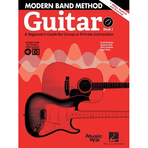 Modern Band Method - Guitar, Book 1: A Beginner's Guide for Group or Private Instruction (Bk/Online Audio)