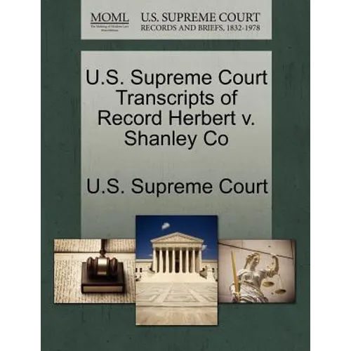 U.S. Supreme Court Transcripts of Record Herbert V. Shanley Co