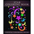 Star Coloring Book: A Stress Relief Adult Coloring Book Containing,15 Star Patterns Printed On White Backgrounds, And Repeated On Aa Black