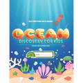 Sea Creatures With Names: Ocean Discovery For Kids - Tracing & Coloring Book: Learn, Trace and Color Ocean Animals With Puzzles