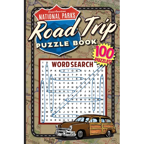Great American National Parks Road Trip Puzzle Book