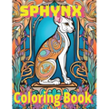 Sphynx Coloring Book: Whisk into Whimsy, A Captivating Sphynx Cat Coloring Adventure