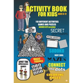 Activity Book For Kids Ages 6-12: More than 110 fun to challenging activities for kids. Cool mazes, connect the dots, word search, secret cryptograms,