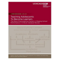 Teaching Adolescents To Become Learners The Role of Noncognitive Factors in Shaping School Performance: A Critical Literature Review