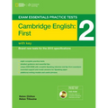 Exam Essentials: Cambridge First Practice Tests 2 W/Key + DVD-ROM