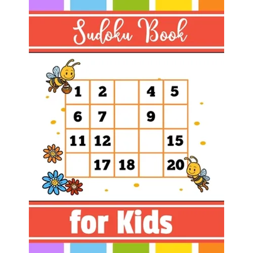 Sudoku Book For Kids: Kids Sudoku Puzzle Books Sudoku With Cute Books for Kids
