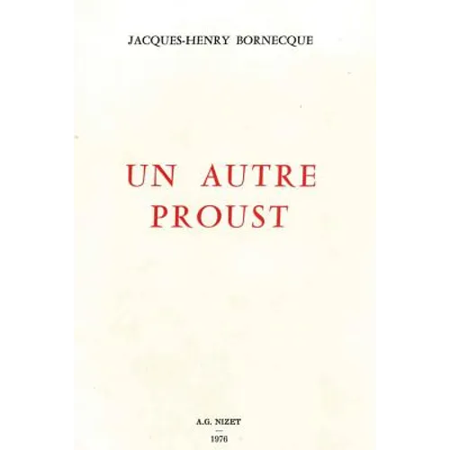 Un Autre Proust