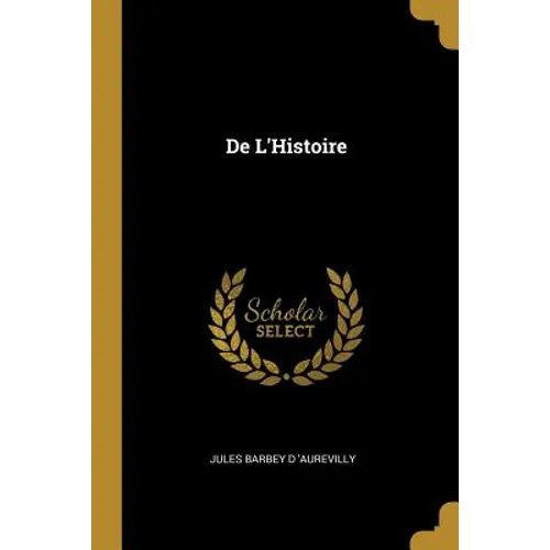 De L'Histoire
