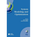 System Modeling and Optimization: Proceedings of the 21st Ifip Tc7 Conference Held in July 21st - 25th, 2003, Sophia Antipolis, France