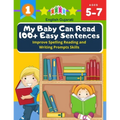My Baby Can Read 100+ Easy Sentences Improve Spelling Reading And Writing Prompts Skills English Gujarati: 1st basic vocabulary with complete Dolch Si