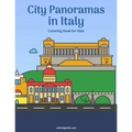 City Panoramas in Italy Coloring Book for Kids