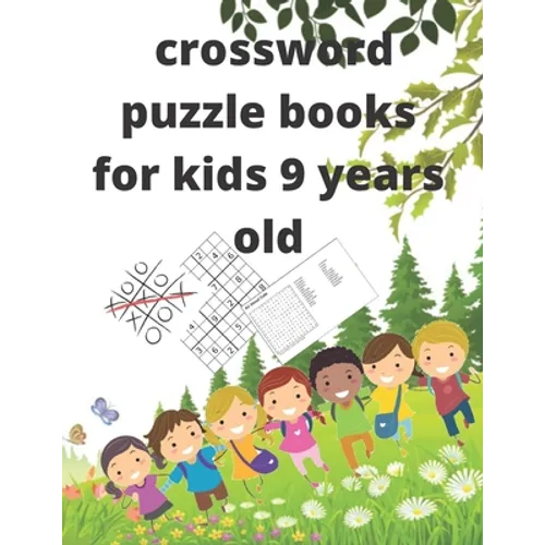 crossword puzzle books for kids 9 years old: Easy Word Learning Activities for Kids Back to School Vocabulary Activities
