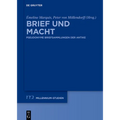Brief Und Macht: Pseudonyme Briefsammlungen Der Antike