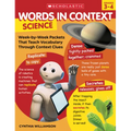 Words in Context: Science: Week-By-Week Packets That Teach Vocabulary Through Context Clues