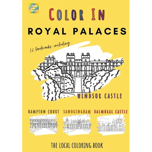 Royal Palaces Coloring Book