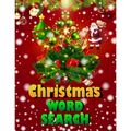 Christmas word search.: Easy Large Print Puzzle Book for Adults, Kids & Everyone for the 25 Days of Christmas.