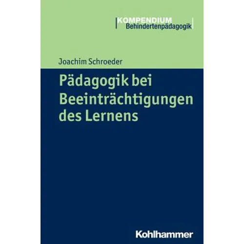 Padagogik Bei Beeintrachtigungen Des Lernens