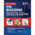 2023 Alabama PSI Building Contractor Under Four Stories: Volume 1: Study Review & Practice Exams