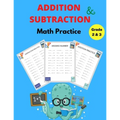 Addition and Subtraction Math Practice Grade 2&3: Math Game Book with Subtracting and Adding Double Digits