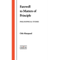Farewell to Matters of Principle: Philosophical Studies