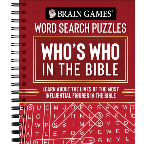 Brain Games - Word Search Puzzles: Who's Who in the Bible: Learn about the Lives of the Most Influential Figures in the Bible
