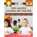 Kids Master Vocabulary Builder Montessori Spelling Word Power Made Easy: The big colorful book of learning resources basic vocabulary photo cards. Pra