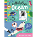 Wipe-Clean Sticker Funny Faces Ocean