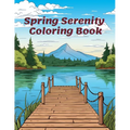 Spring Serenity Coloring Book