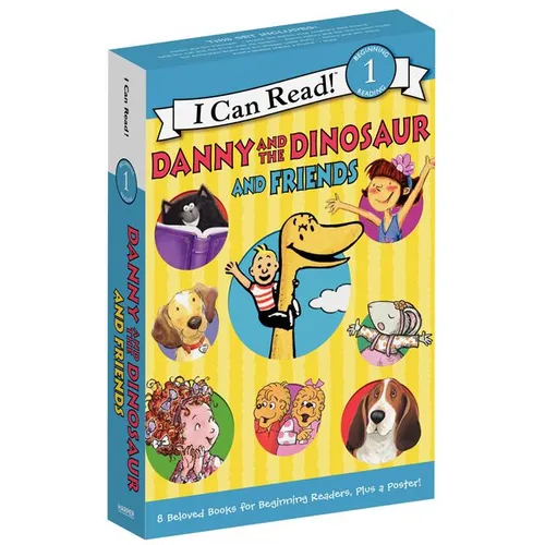 Danny and the Dinosaur and Friends: Level One Box Set: A Box of 8 Books for Beginning Readers
