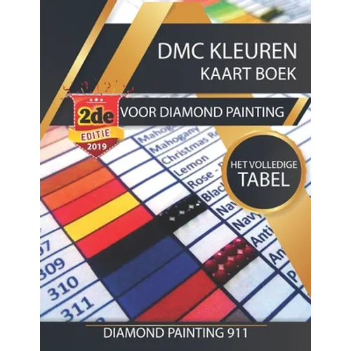 DMC Kleuren Kaart Boek Voor Diamond Painting: Het Volledige Tabel