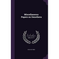 Miscellaneous Papers on Oenothera