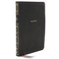 Nkjv, Thinline Bible, Giant Print, Leathersoft, Black, Red Letter Edition, Comfort Print: Holy Bible, New King James Version