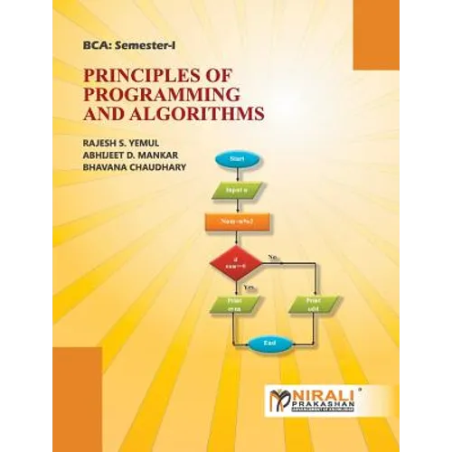 Principles of Programming and Algorithms