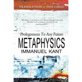 Prolegomena To Any Future Metaphysics