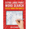 Extra Large Print Word Search Book for Adults: 48 US Themed Wordsearch Puzzles for Seniors or Visually Impaired